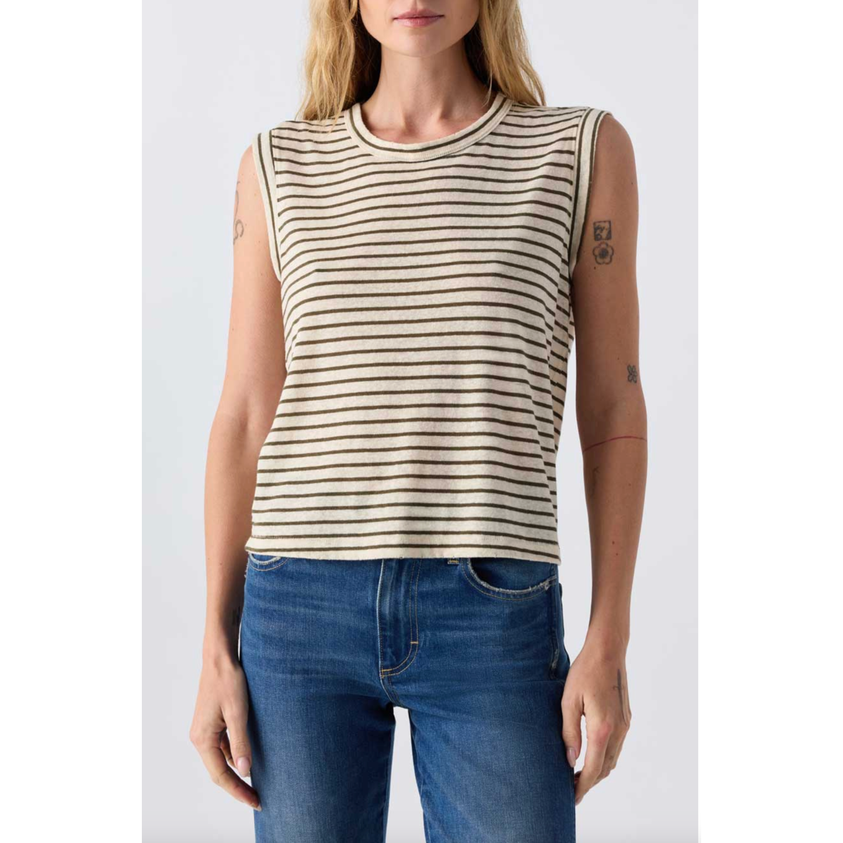 AMO Sleeveless Love Tee