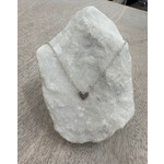 DeNev One-Of-A-Kind Hand-Cut Sterling Silver Heart Necklace