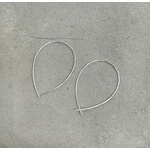 DeNev Sterling Silver Slide Thru Hoops