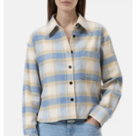 Closed Cropped Oversized Shirt