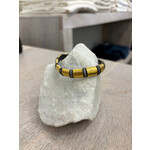 ARA Collection 24k Gold & Diamond Station Stretch Bracelet