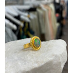 ARA Collection Ethiopian Opal Ring in 24k Gold