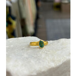 ARA Collection 24k Gold Emerald Stack Ring