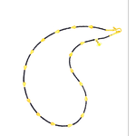 ARA Collection Black Diamond & 24k Gold Tear Drop Necklace