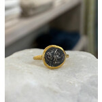 ARA Collection 24k Gold & Silver Replica Coin Ring