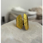 ARA Collection 24k Gold Plain Open Cigar Band