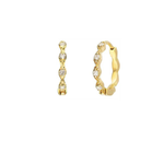 Sethi Couture 18k and Diamond Eleanor Huggies