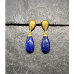 ARA Collection 24k Gold & Lapis Drop Earrings