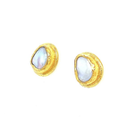 ARA Collection Nugget Pearl & 24k Gold Studs