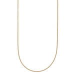 Sethi Couture 14k small Twisted Oval Textured Chain, 18 inches