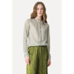 Forte Forte "Les Petites Pois" Voile Bow-Tie Shirt