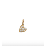 Sethi Couture 18k and Diamond Tiny Heart Pendant