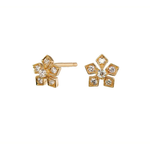 Sethi Couture 18k and Diamond Enchanted Garden Stud Earrings