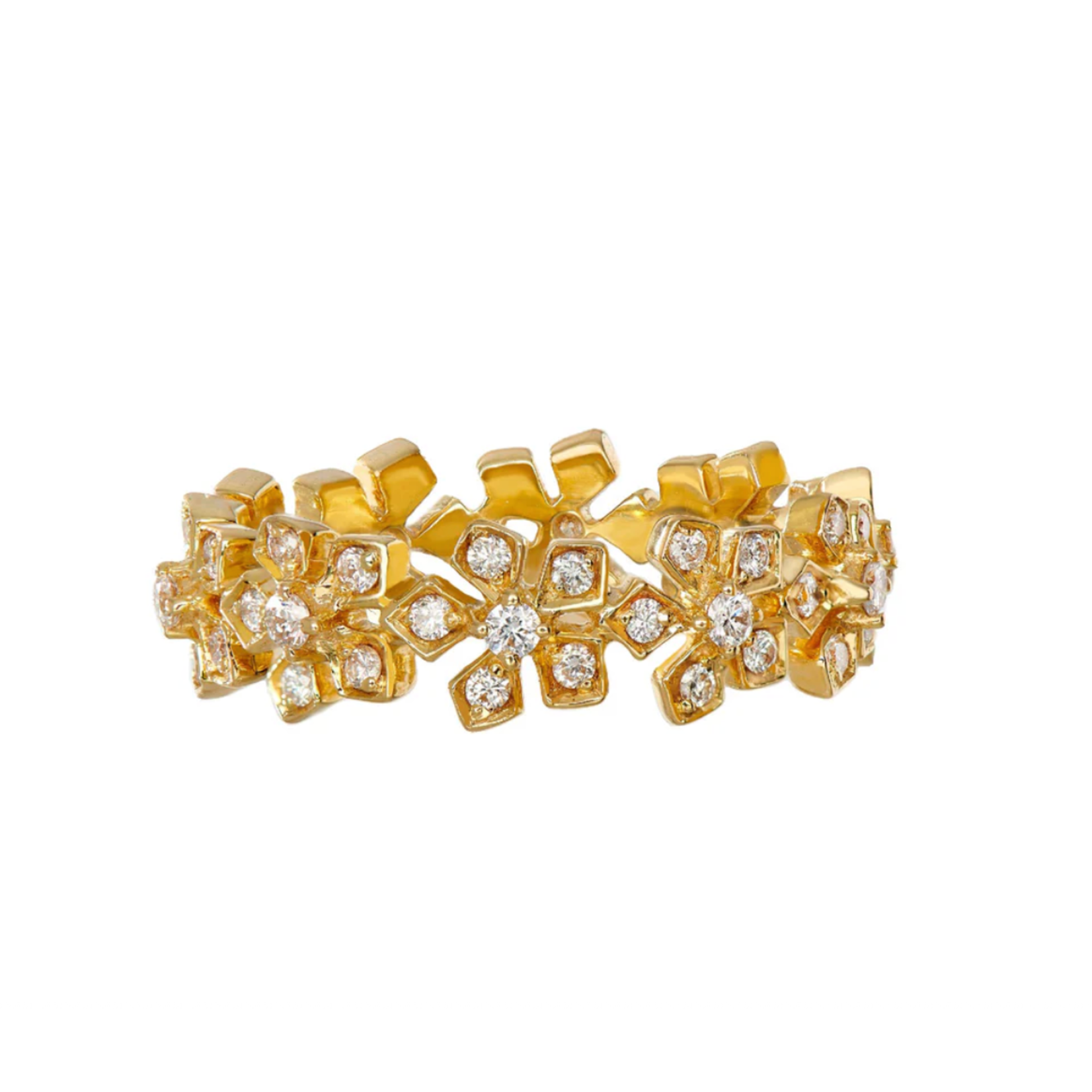 Sethi Couture 18k and Diamond Enchanted Garden Band