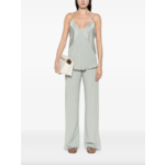 Forte Forte Matte Anvers Satin Smoking Pants