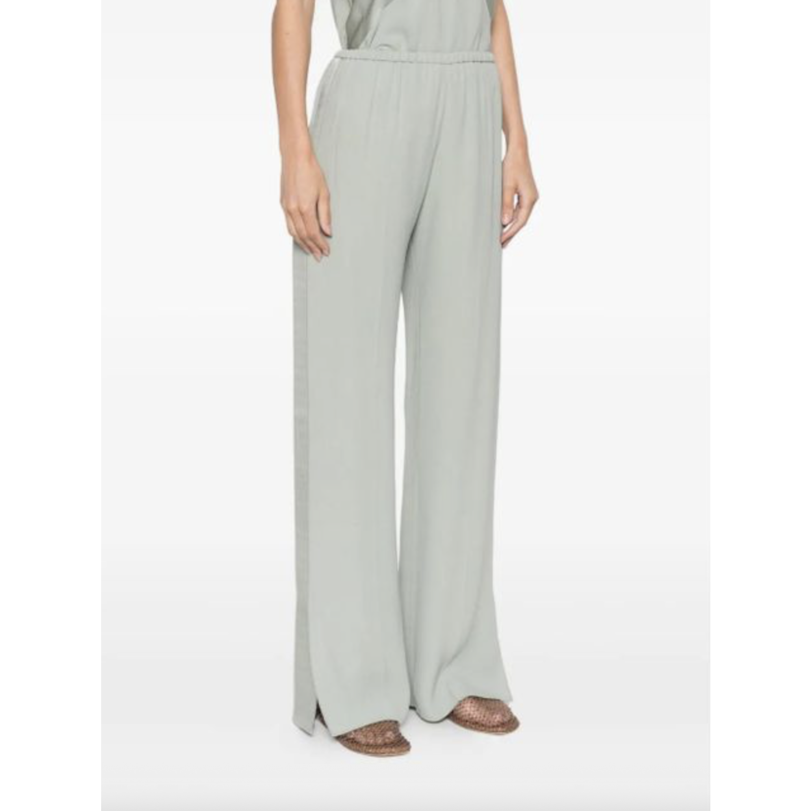 Forte Forte Matte Anvers Satin Smoking Pants