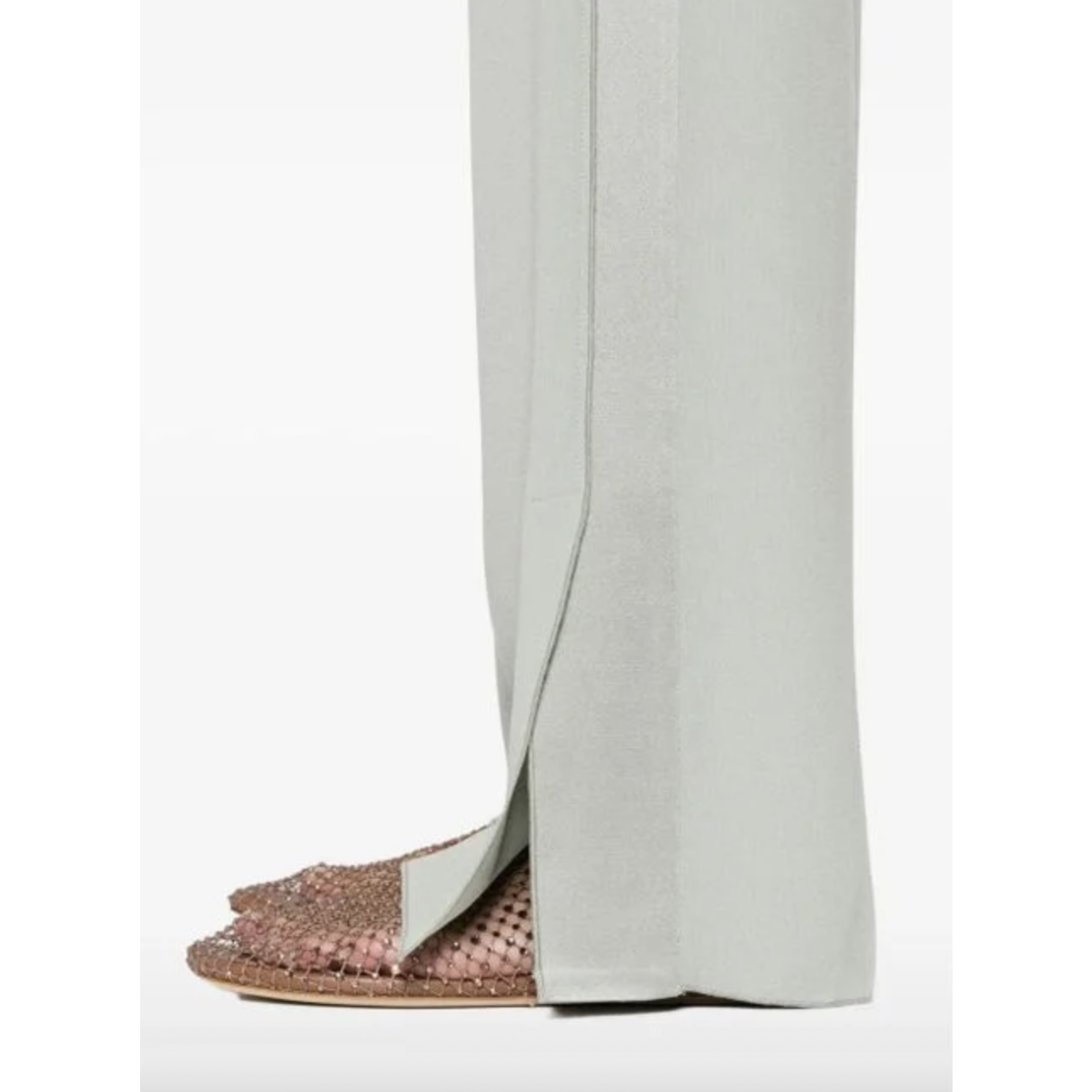 Forte Forte Matte Anvers Satin Smoking Pants