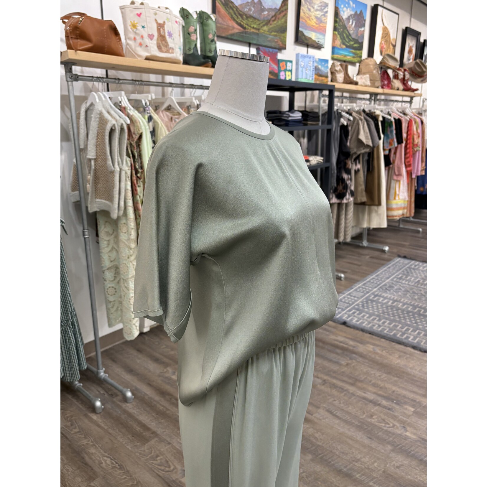 Forte Forte Shiny Anvers Satin Top