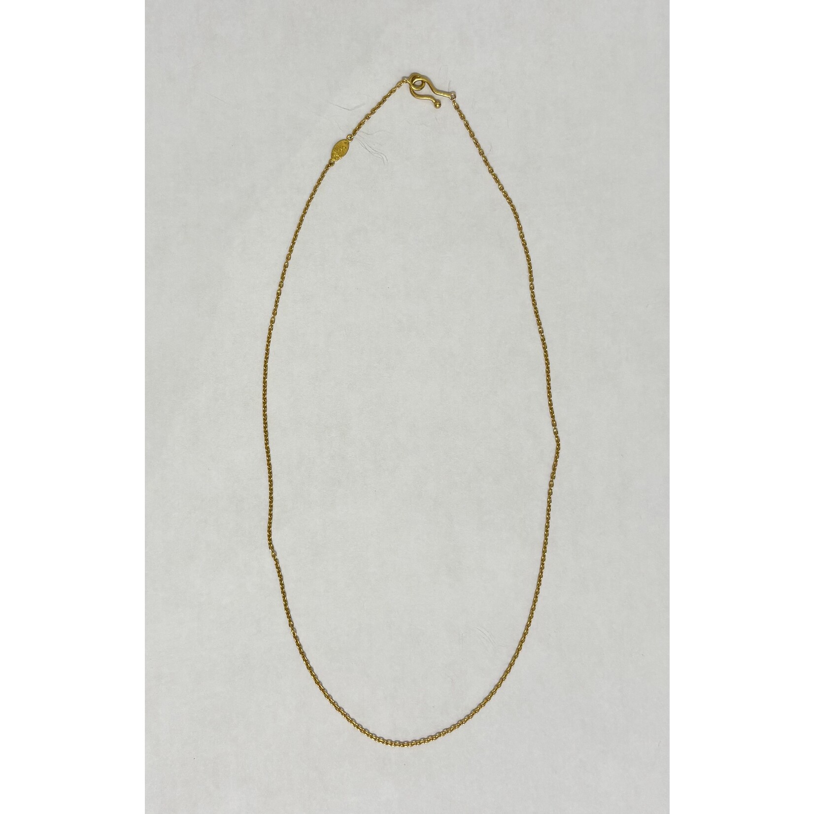 ARA Collection 0.4mm Fine 24k Gold Chain