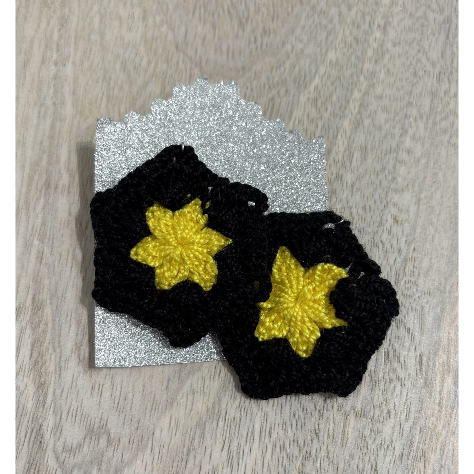 Royal Blue Crochet Bag (plus earrings)