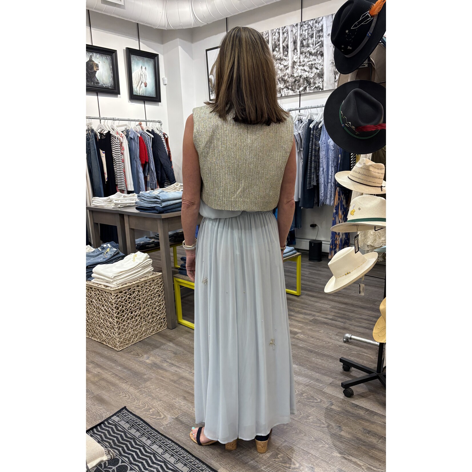 Forte Forte "Carousel Des Sylphes" Embroidery Long Skirt
