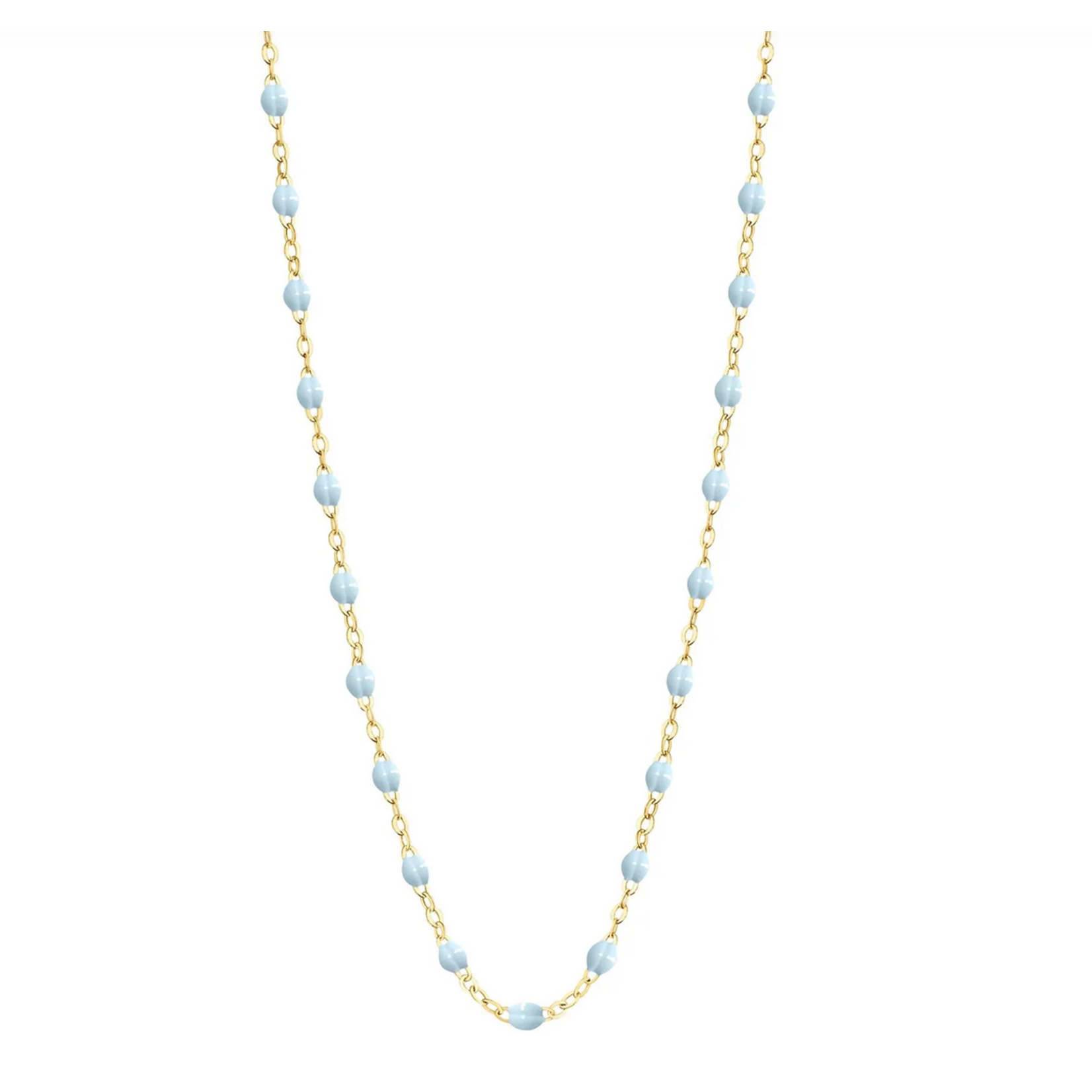 Gigi Clozeau Classic Gigi Necklace in Baby Blue, 16.5"