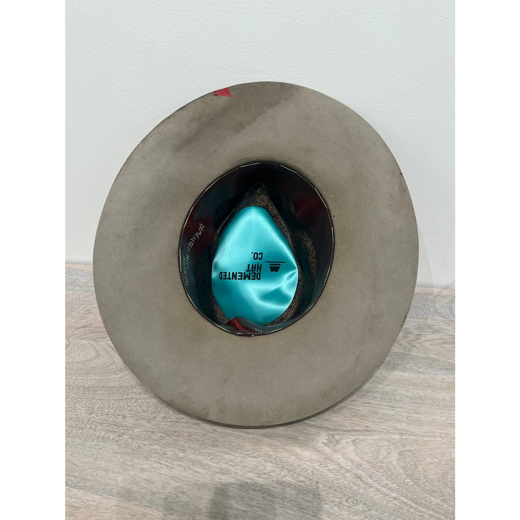 Demented Hat Co. Circa 1960 Hat with Navajo Buffalo Skull