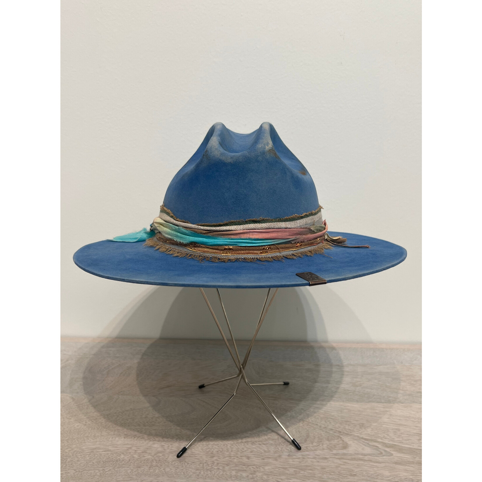 Demented Hat Co. Circa 1970 Blue Dyed Hat