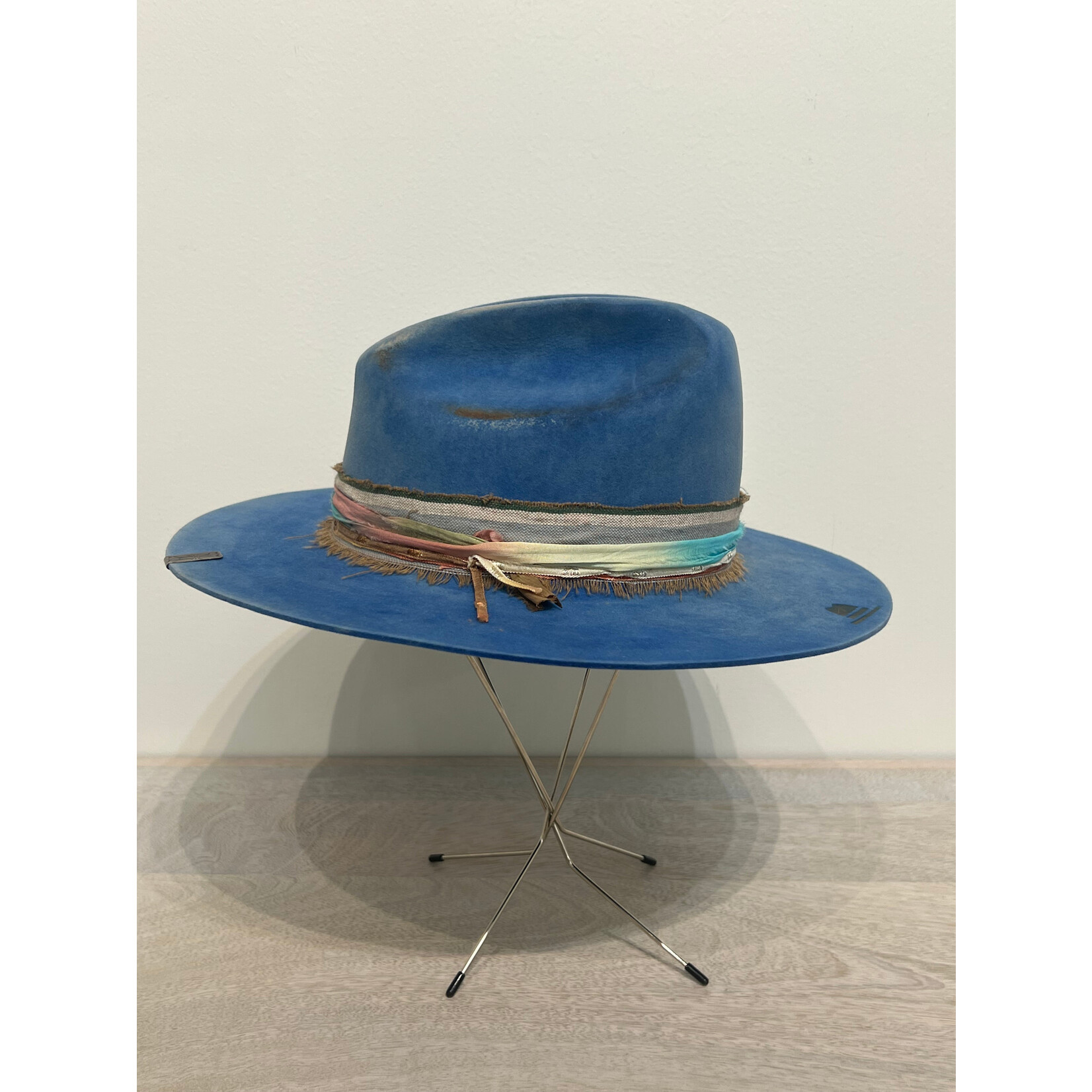 Demented Hat Co. Circa 1970 Blue Dyed Hat