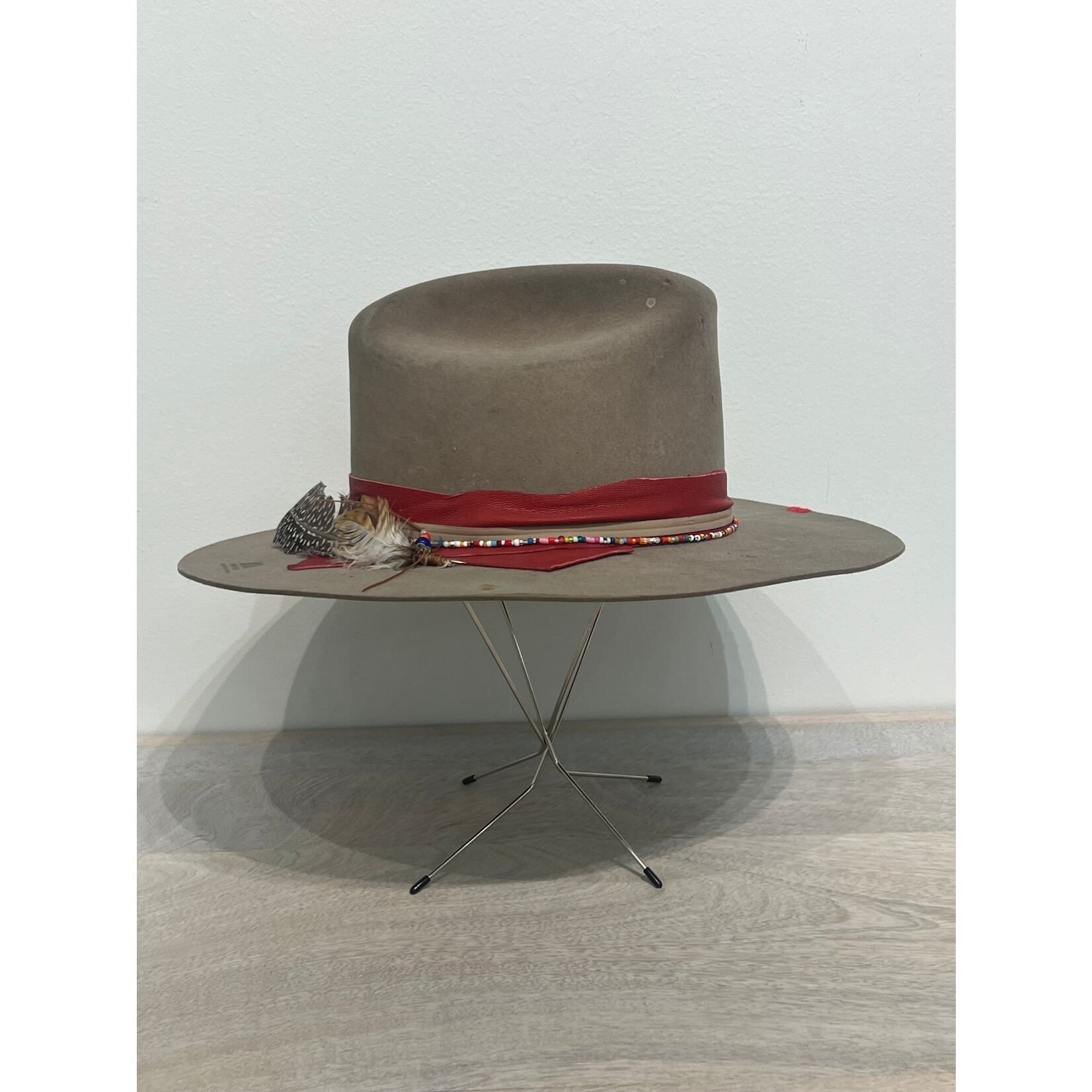 Demented Hat Co. Circa 1960 Stetson Toothpicks & Feather Hat