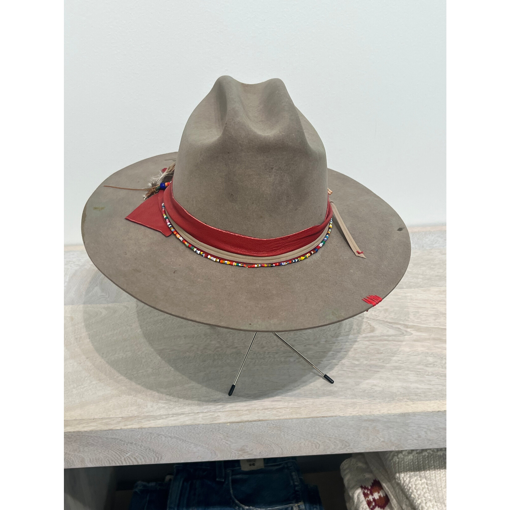 Demented Hat Co. Circa 1960 Stetson Toothpicks & Feather Hat