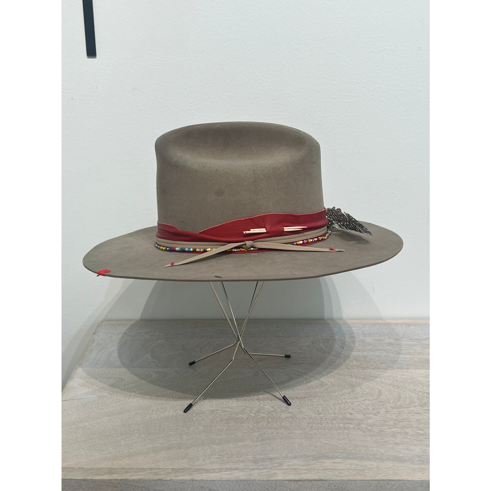 Demented Hat Co. Circa 1960 Stetson Toothpicks & Feather Hat