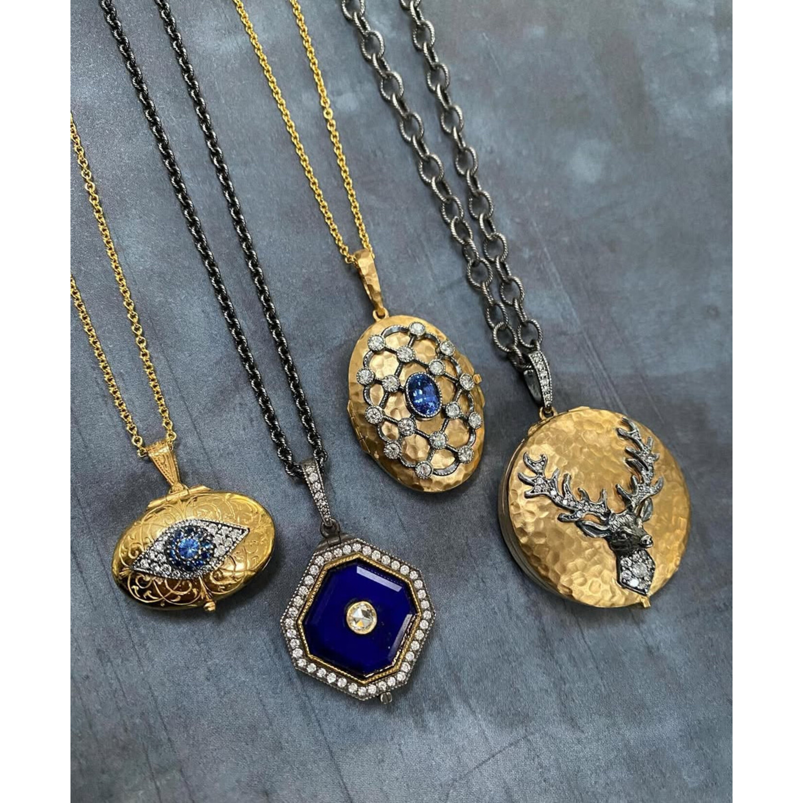 Arman Sarkisyan Lapis and Diamond Locket