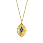 Arman Sarkisyan 22k Oval and Diamond Locket