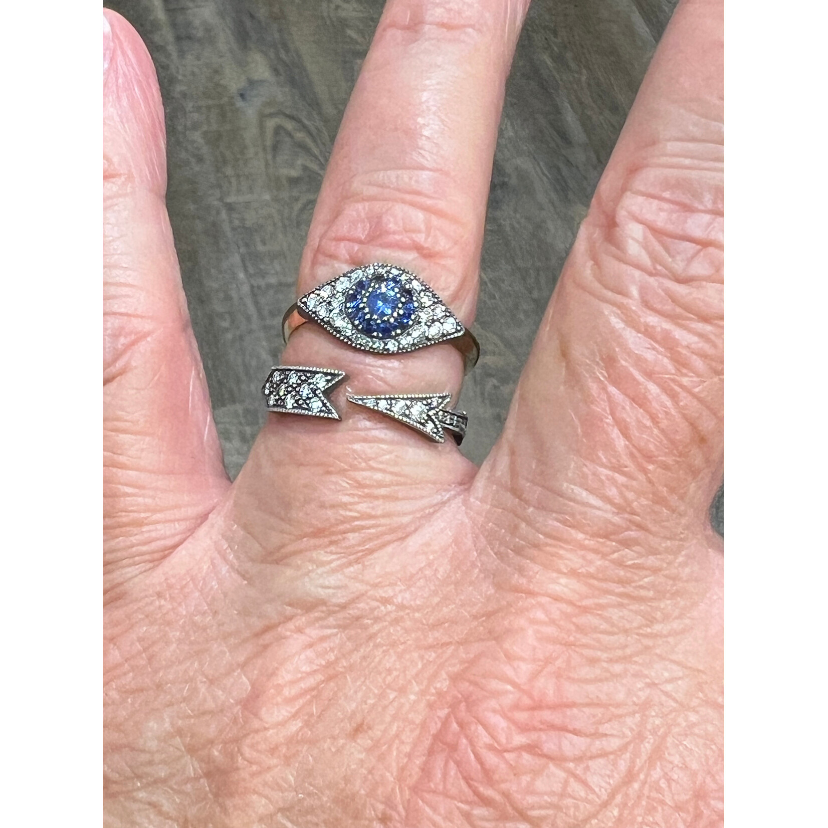 Arman Sarkisyan Diamond Arrow Ring in Silver