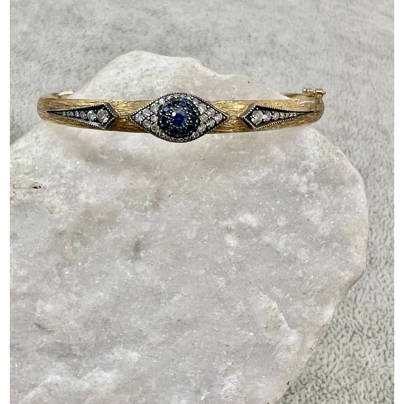 Arman Sarkisyan 18k, Diamond, & Sapphire Evil Eye Bracelet