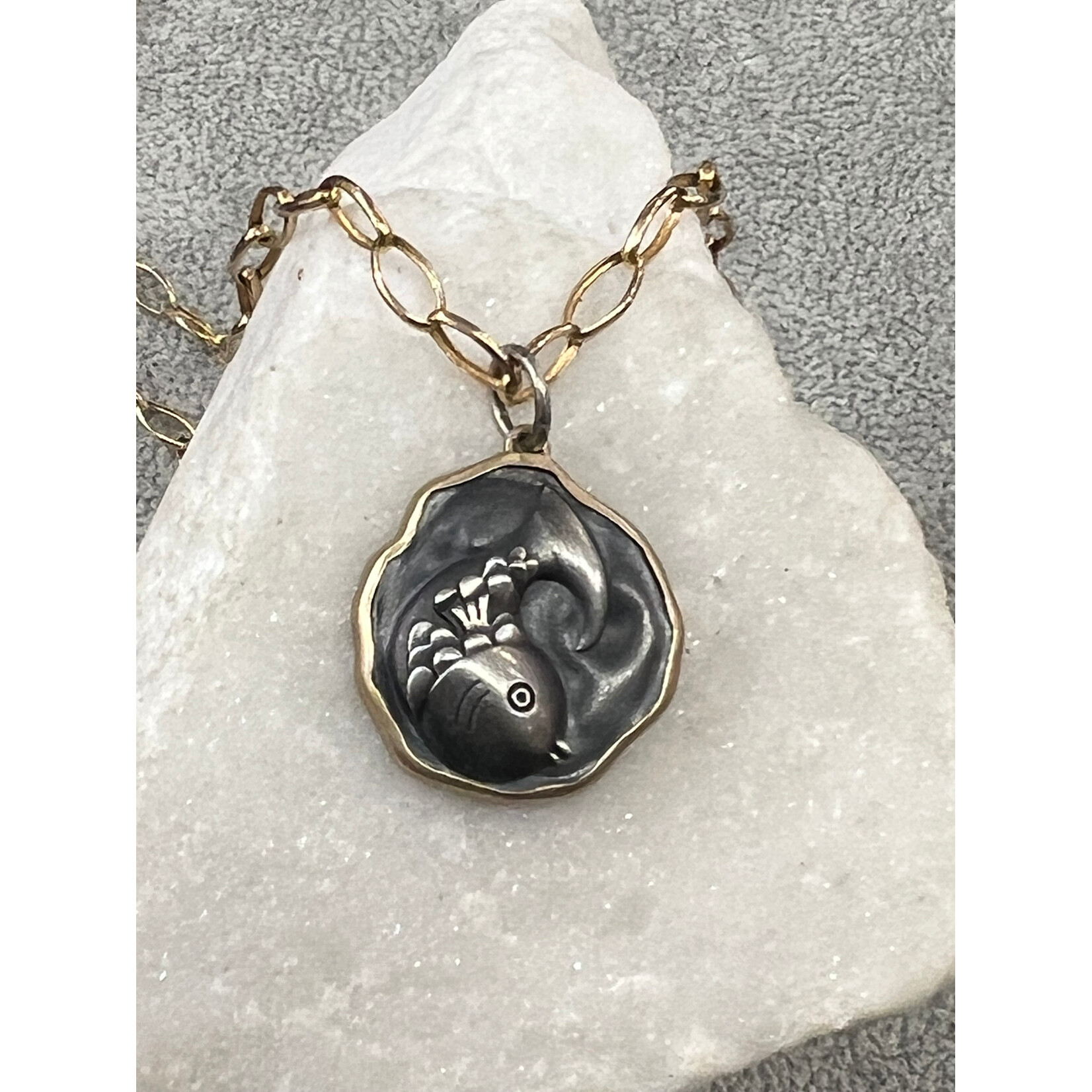 Kelly O'Donovan Prosperity & Luck & Abundance Fish Medallion