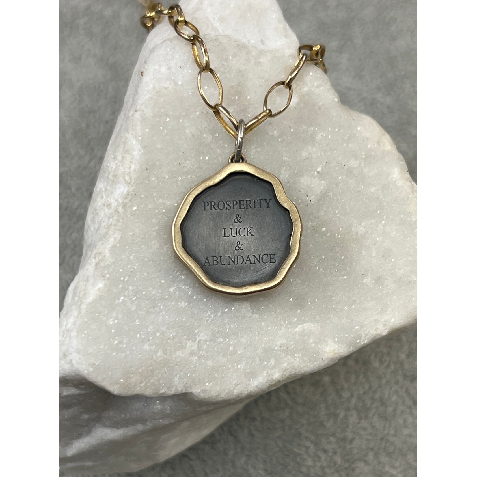 Kelly O'Donovan Prosperity & Luck & Abundance Fish Medallion