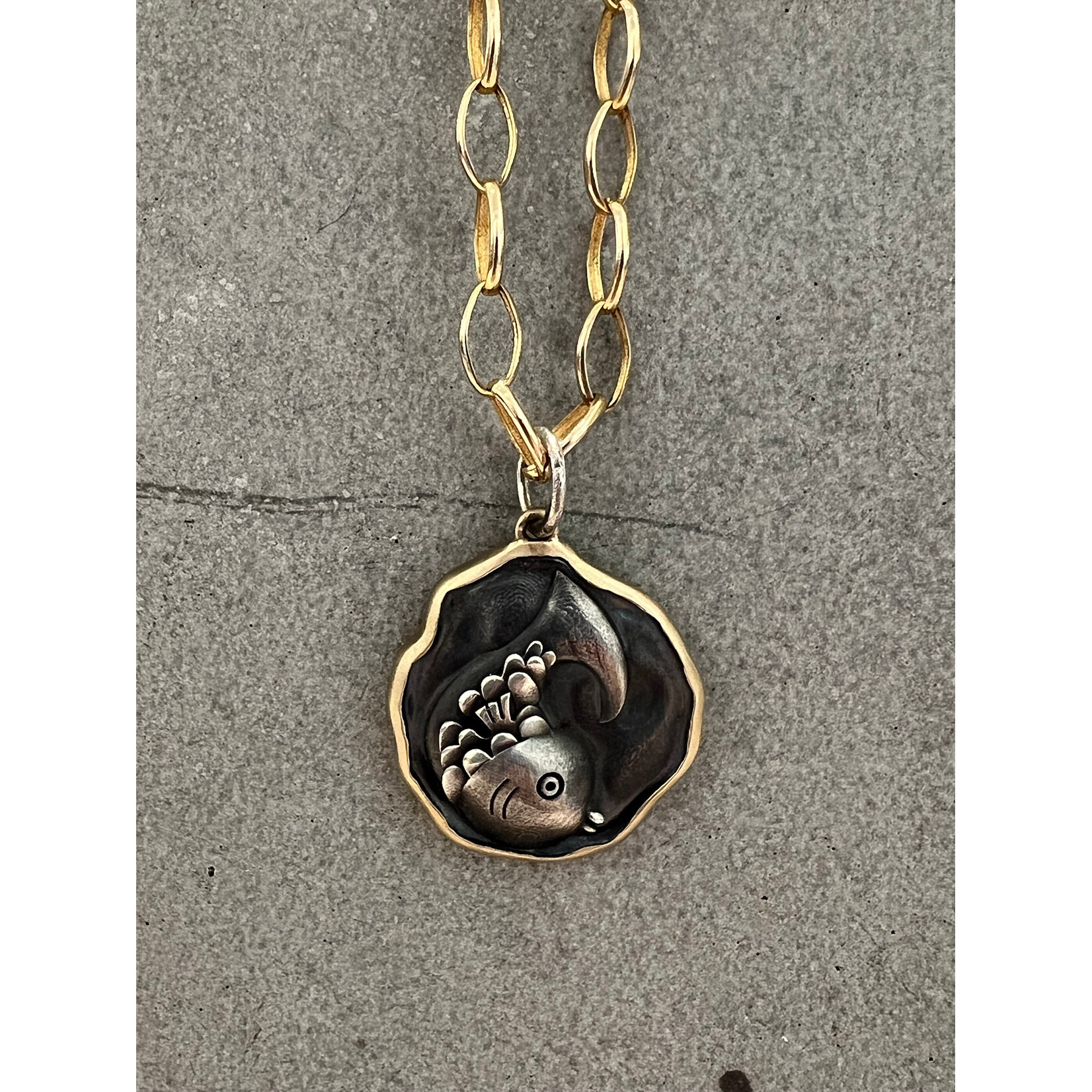 Kelly O'Donovan Prosperity & Luck & Abundance Fish Medallion
