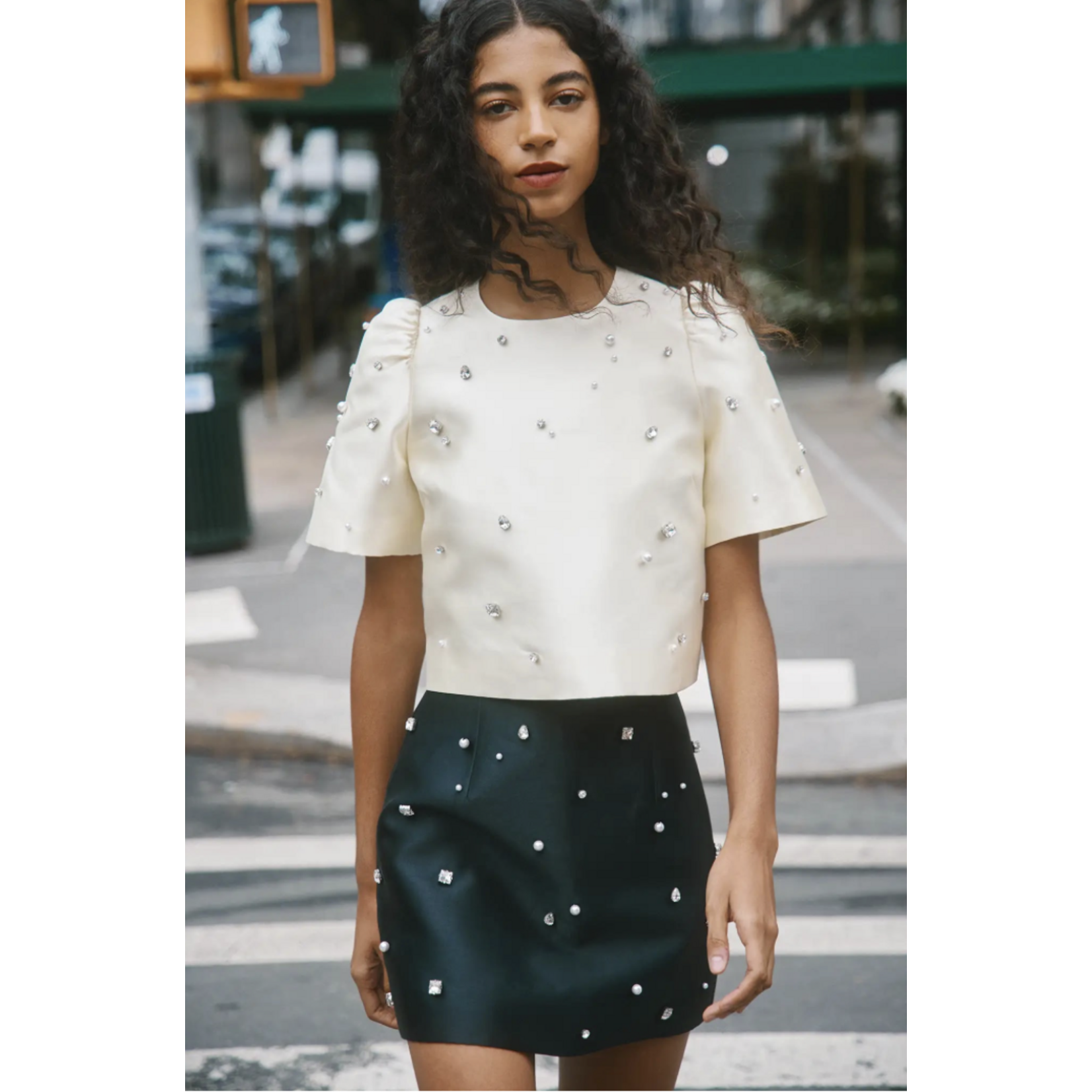 Hunter Bell Britt Mini Skirt