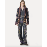 Forte Forte "Sogni" Print Envers Satin Elasticated Pants