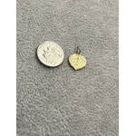 Ross Andrews 18k Medium Aspen Leaf Pendant 12mm