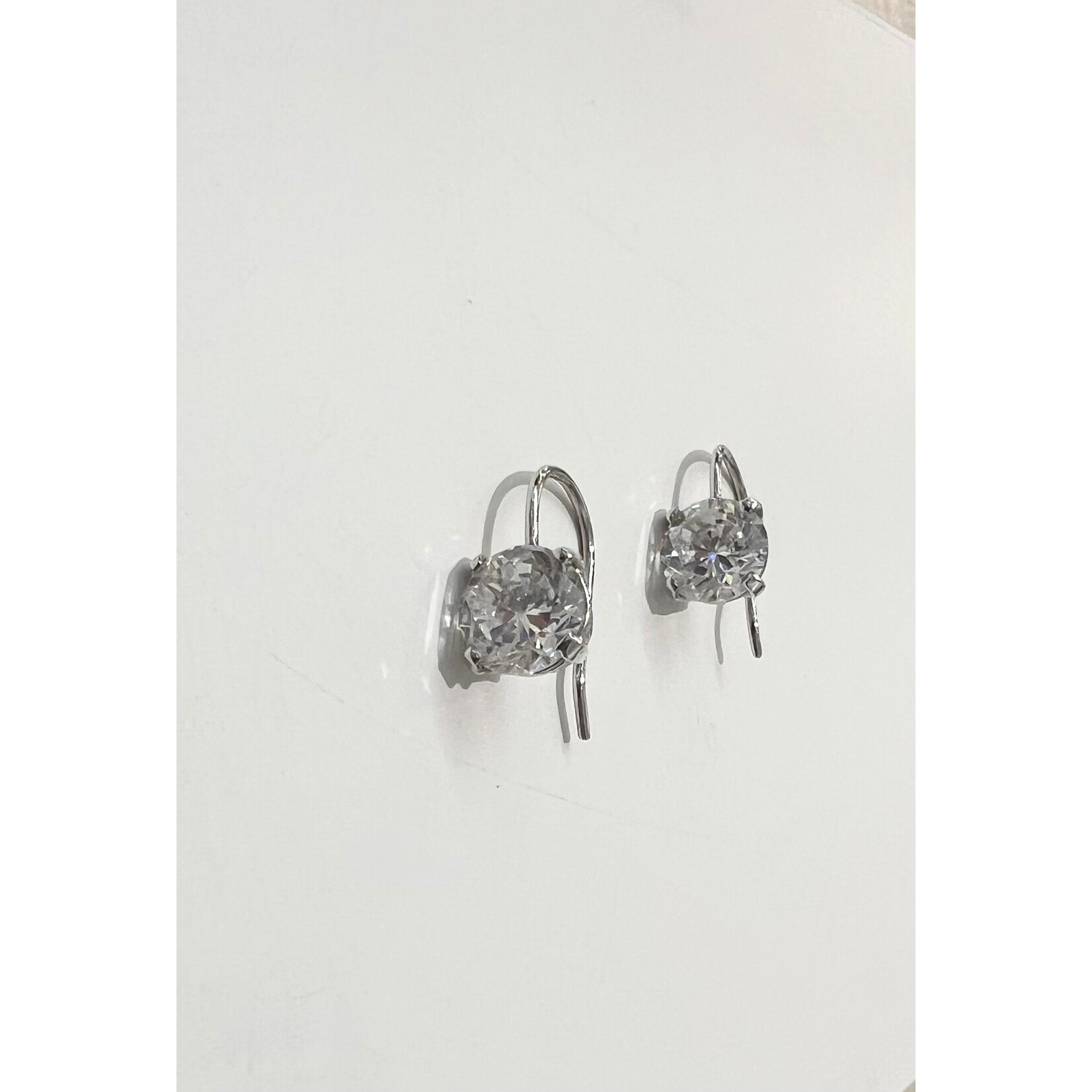 Andi Alyse 14K White Gold Lab Diamond (1ct. each) Drop Earrings