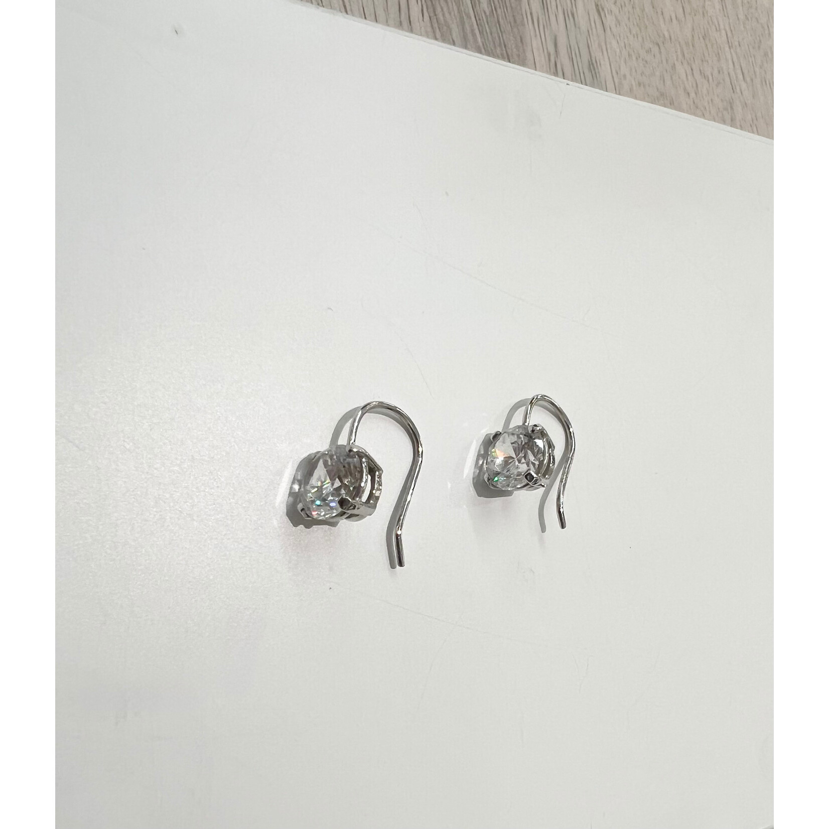 Andi Alyse 14K White Gold Lab Diamond (1ct. each) Drop Earrings