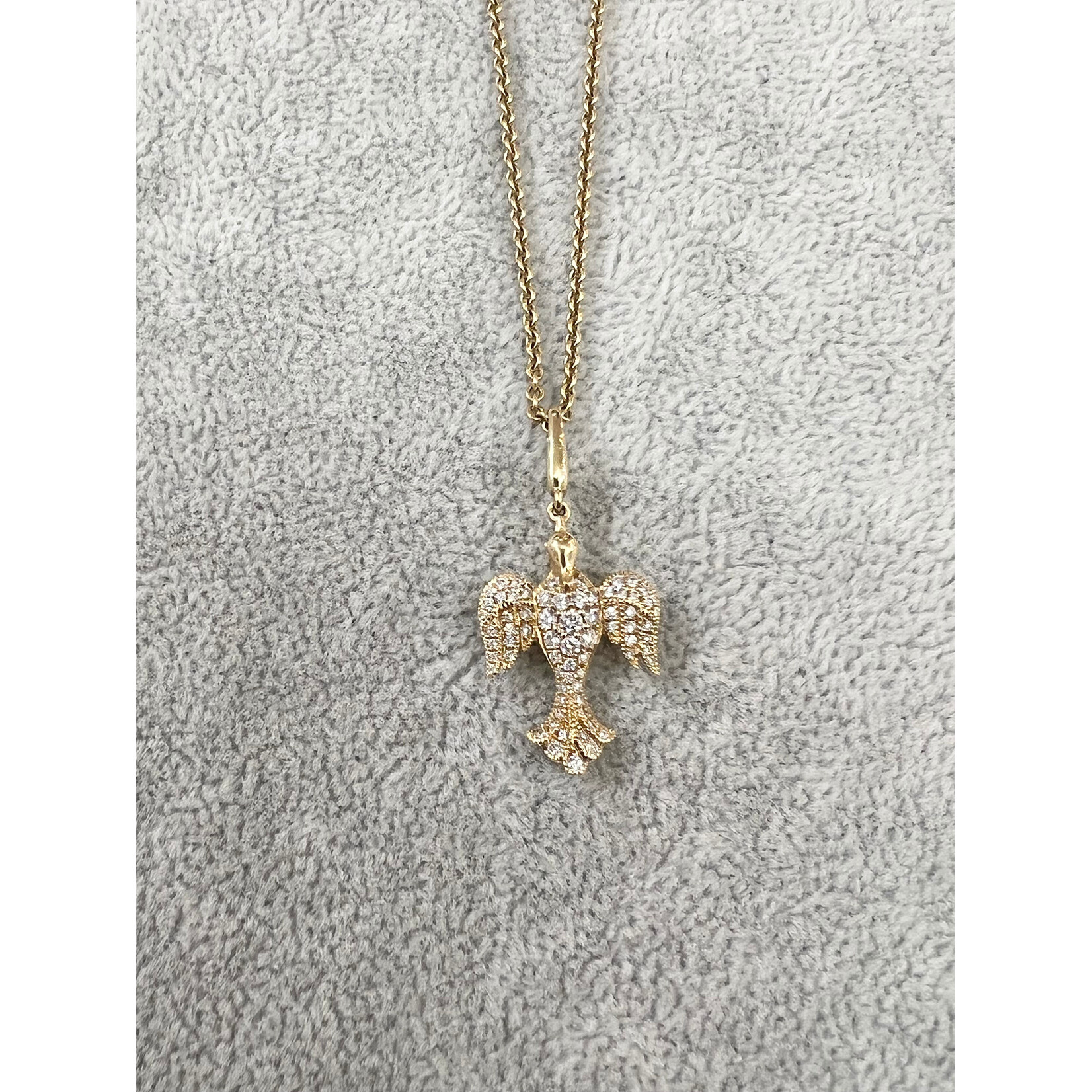 Arman Sarkisyan Diamond (.55ct) and Gold Dove Charm Pendant