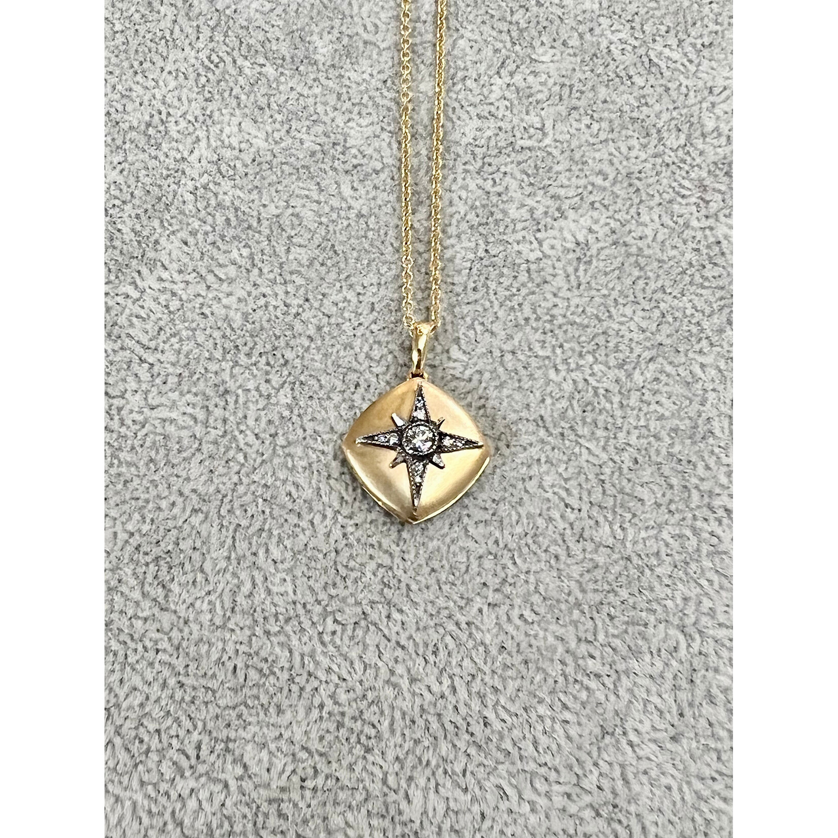 Arman Sarkisyan Diamond Starburst and 18k Gold Sliding Locket