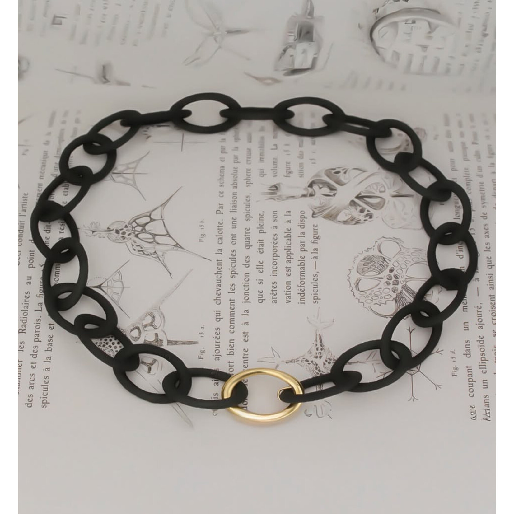 Sarah Graham Metalsmithing Gloss Oval Link Necklace