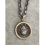 Kelly O'Donovan Love and Luck Ladybug Medallion, 14k and Silver