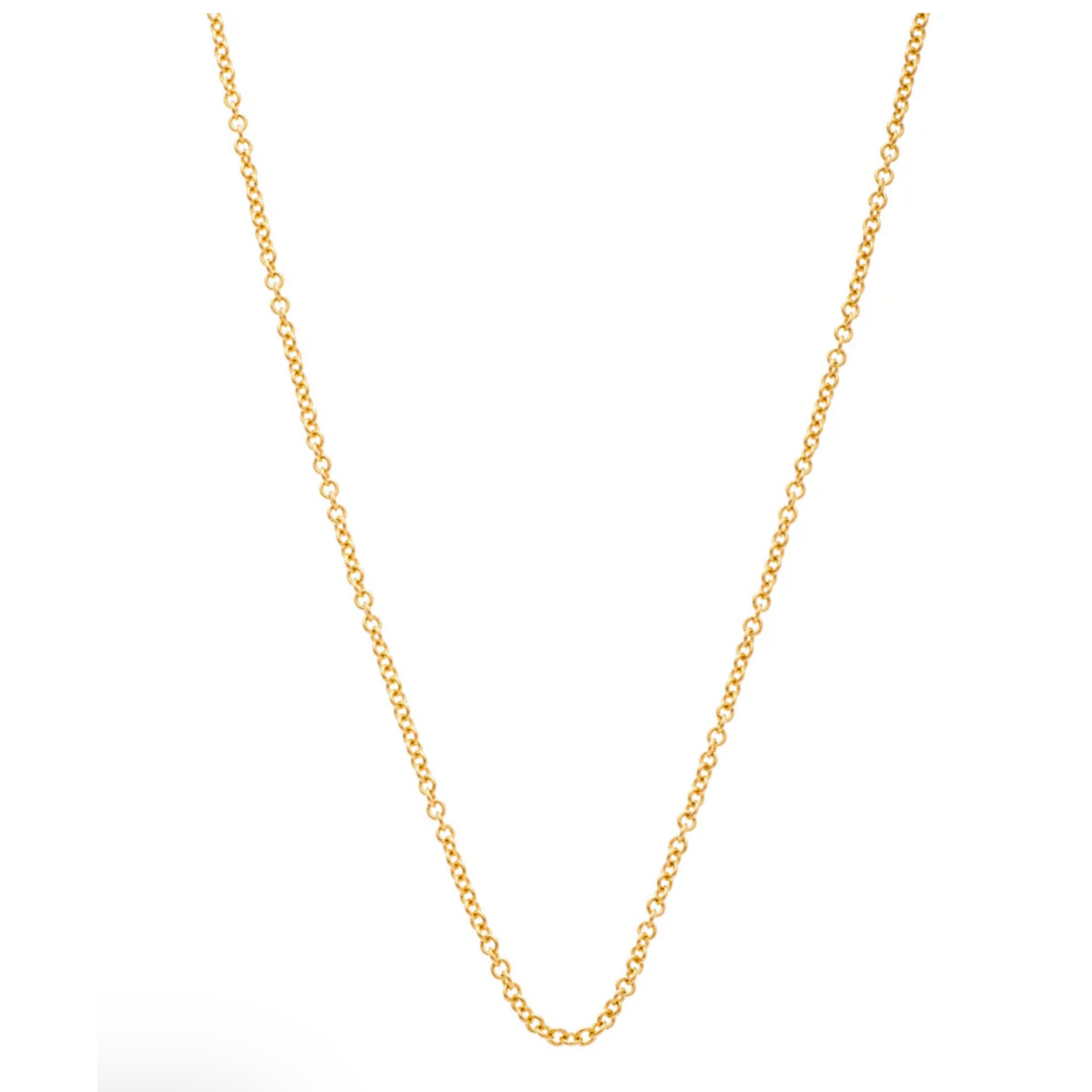Sethi Couture 18k Yellow Gold Small Oval Link Chain - 16"