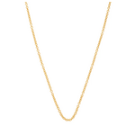 Sethi Couture 18k Yellow Gold Small Oval Link Chain - 18"